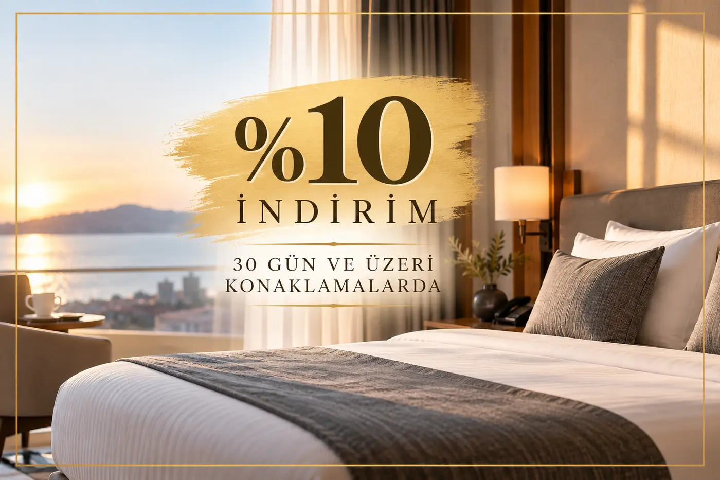 30 Günlük %9 Konaklama İndirimi
